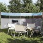 Voir la diapositive 1 : VIDAXL Brise vent de camping bleu 366x152x152 cm imperméable