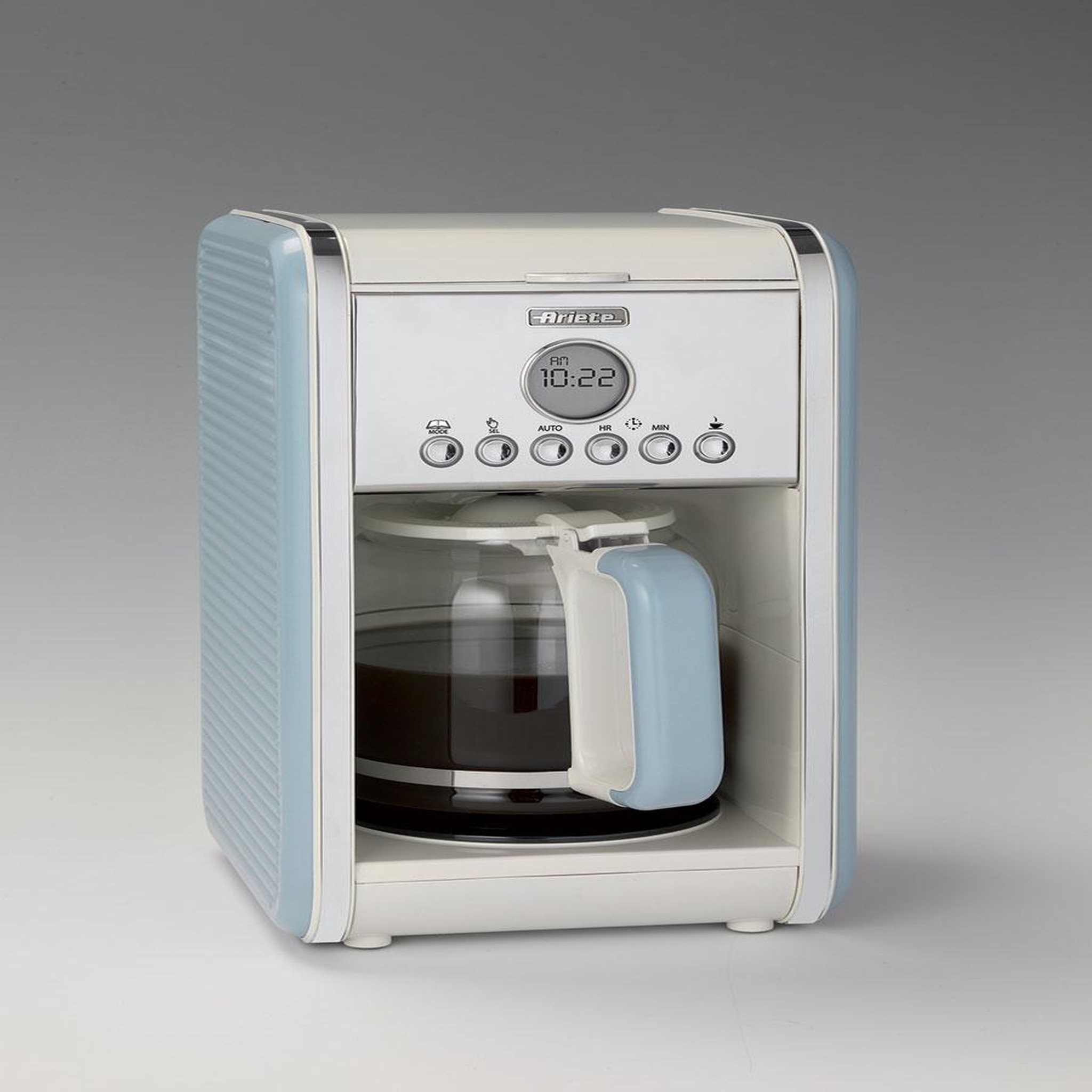 Voir la diapositive 2 : ARIETE Cafetière programmable 12 tasses 2000w celeste - 1342/3