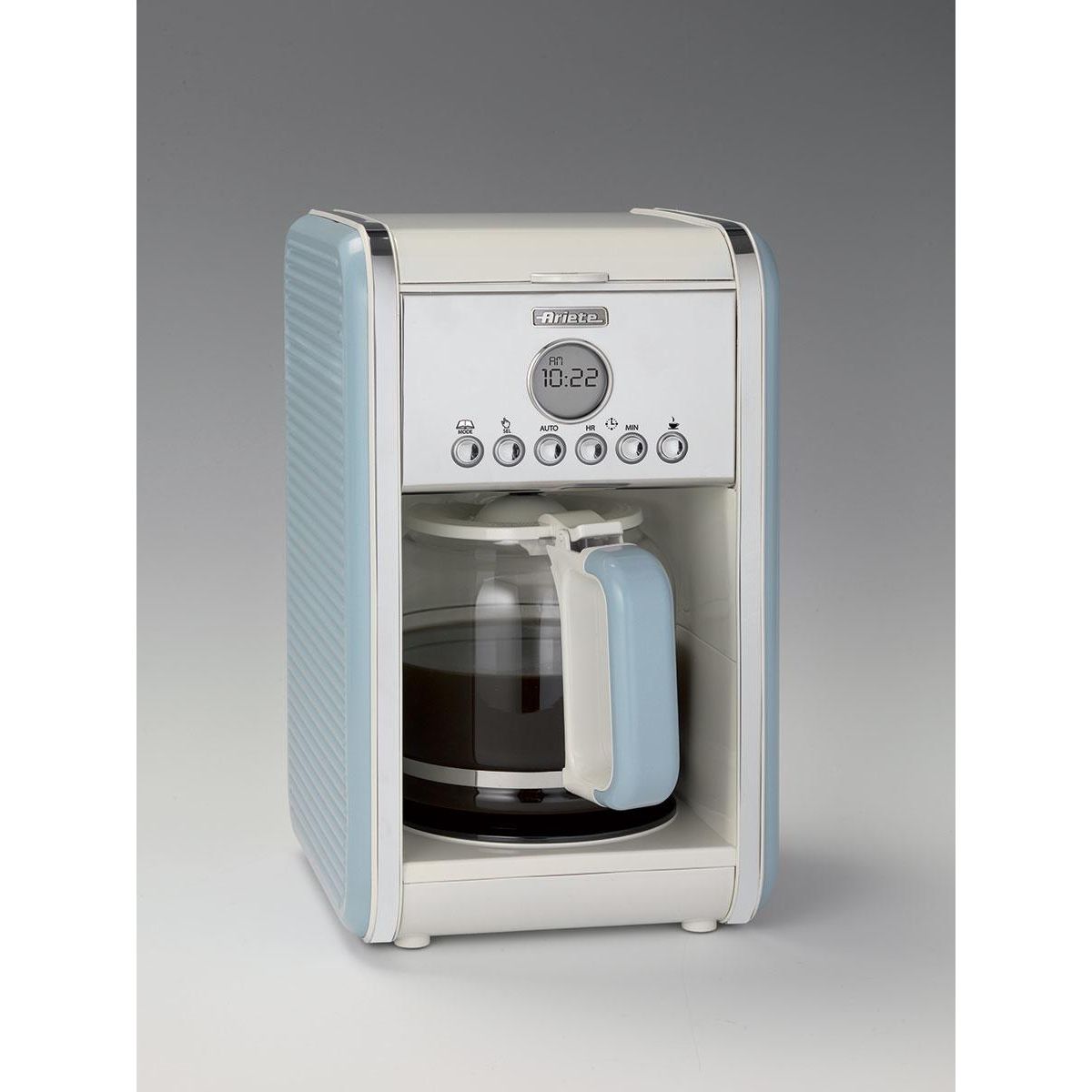 ARIETE Cafetière programmable 12 tasses 2000w celeste - 1342/3