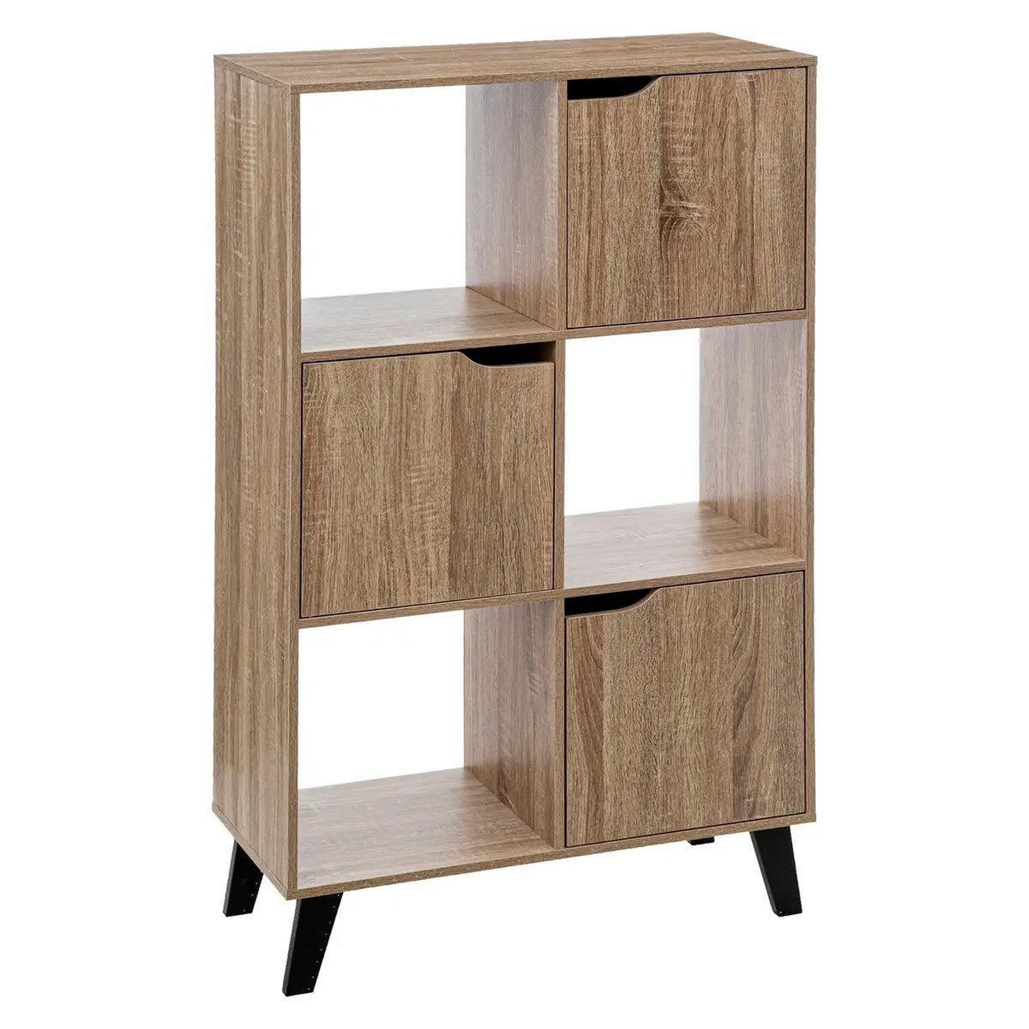 FIVE Étagère 6 cases design  mix n'modul  113cm naturel