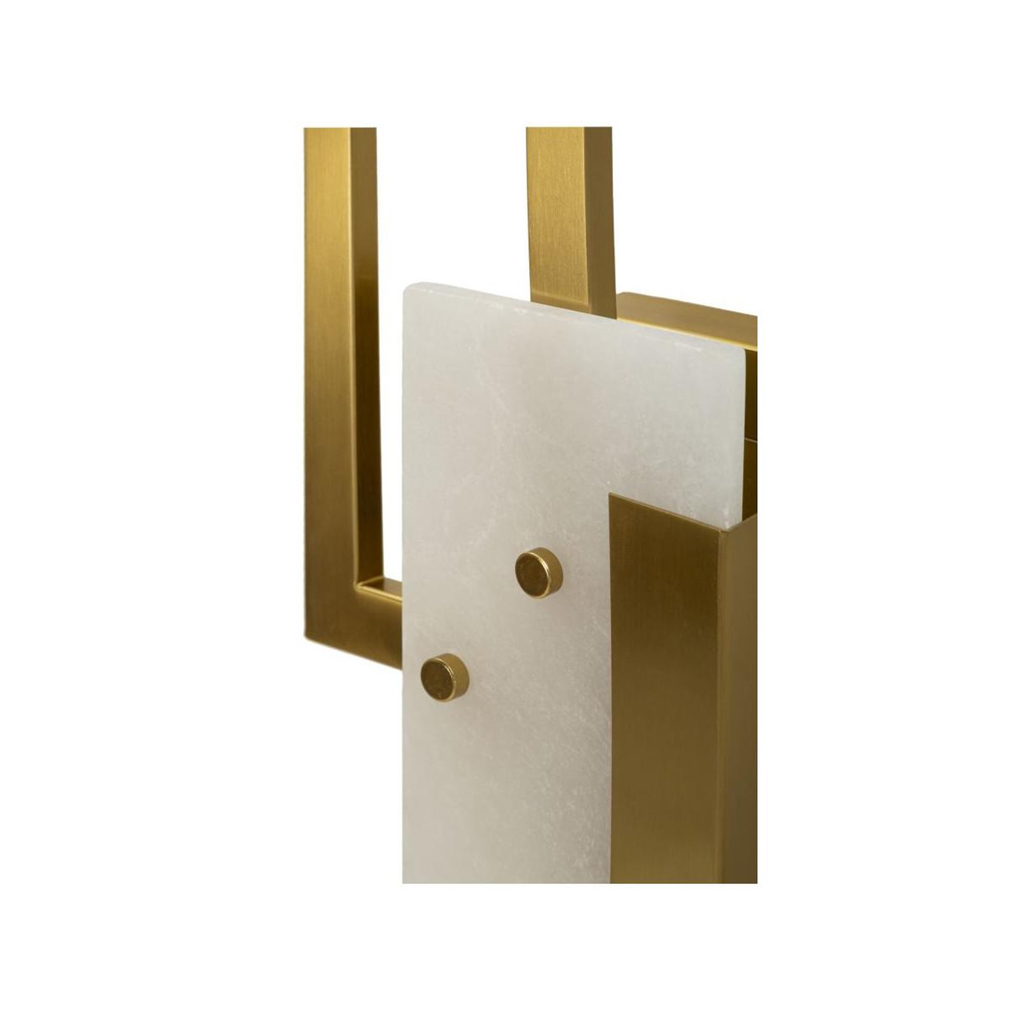 Voir la diapositive 3 : Paris Prix Applique murale design en verre  cube  33cm or