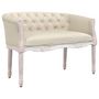Voir la diapositive 2 : VIDAXL Banc 98x56x69 cm lin