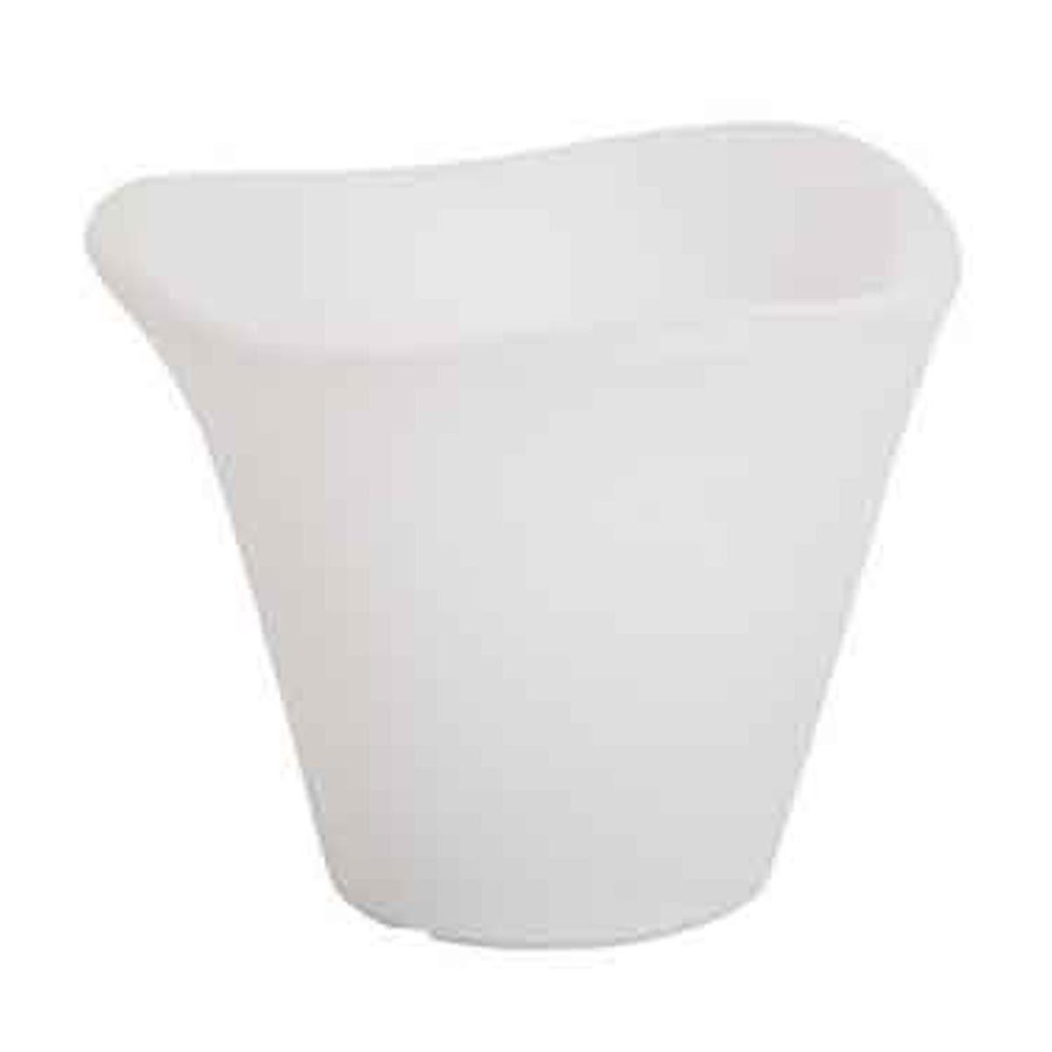 Voir la diapositive 1 : J-LINE Seau à Glace à LED  Outdoor  26cm Blanc