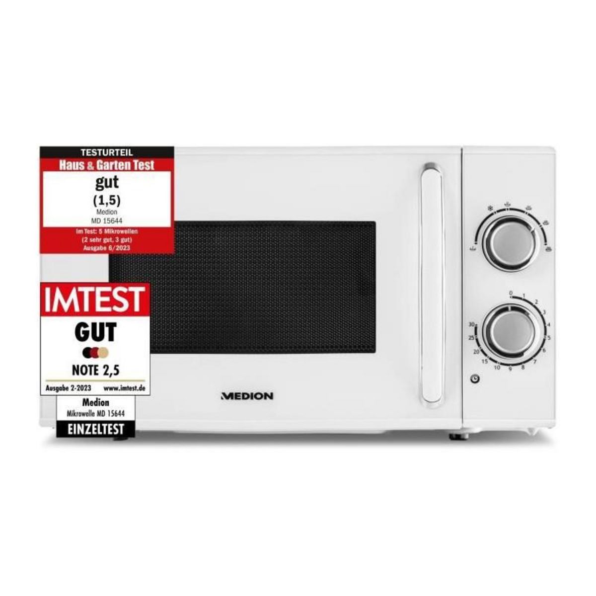 Style Me Up Four micro onde MEDION MD 15644 - Noir