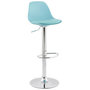 Voir la diapositive 1 : Paris Prix Tabouret de Bar  Queen  81-104cm Bleu