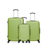 BLUESTAR BLUESTAR - Lot de 3 - Valises grand format, weekend et cabine BRAZILIA. Coloris disponibles : Noir, Gris, Beige