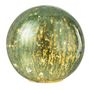 Voir la diapositive 2 : Paris Prix Boule en Verre Led Déco  Sazo  20cm Vert