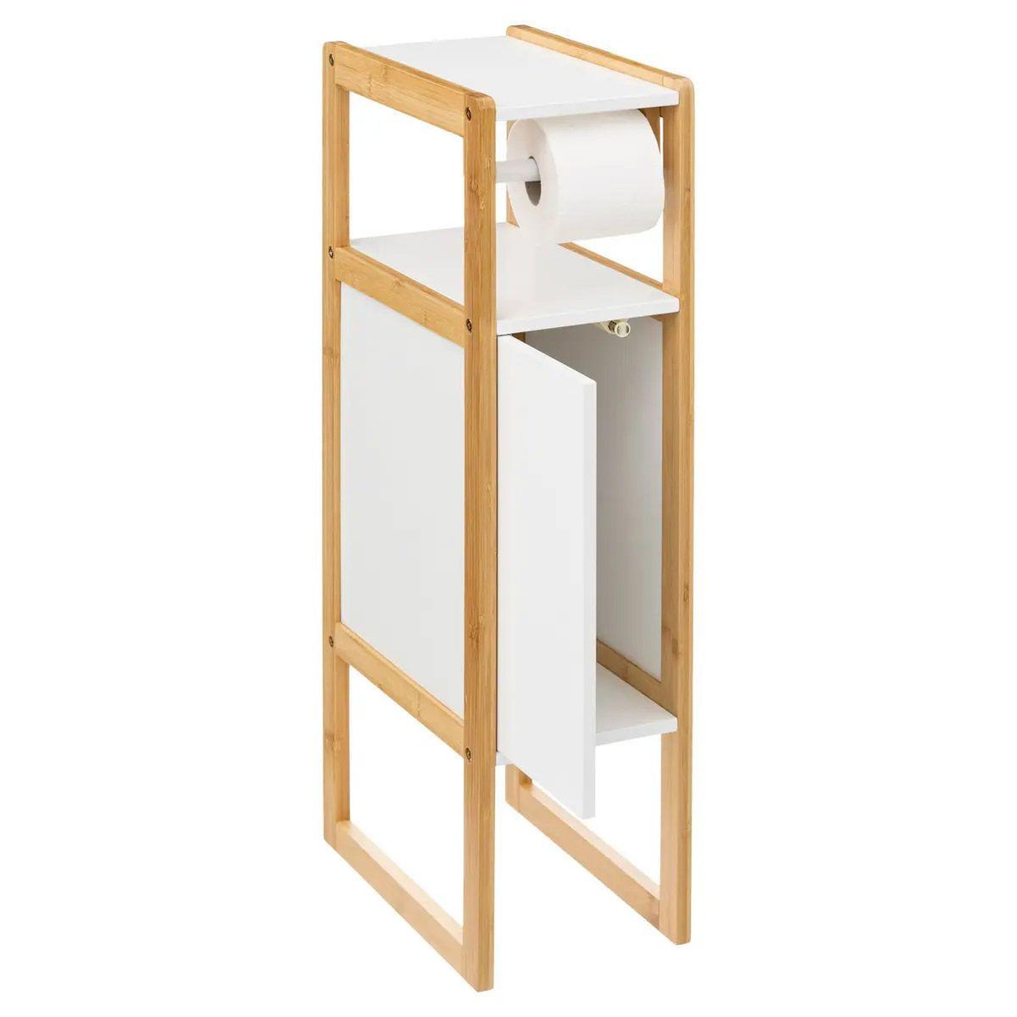 Voir la diapositive 2 : FIVE Dérouleur papier wc  natureo  80cm blanc