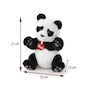 Voir la diapositive 2 : Trudi - peluche panda kevin s