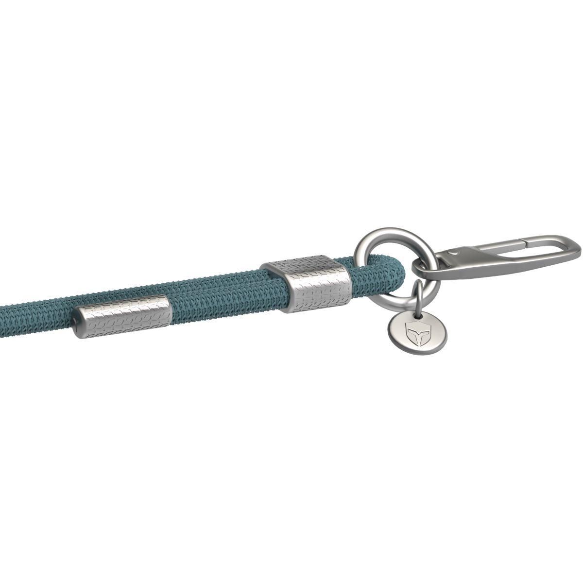 FORCE CASE Bandoulière Cordon Verte détails silver