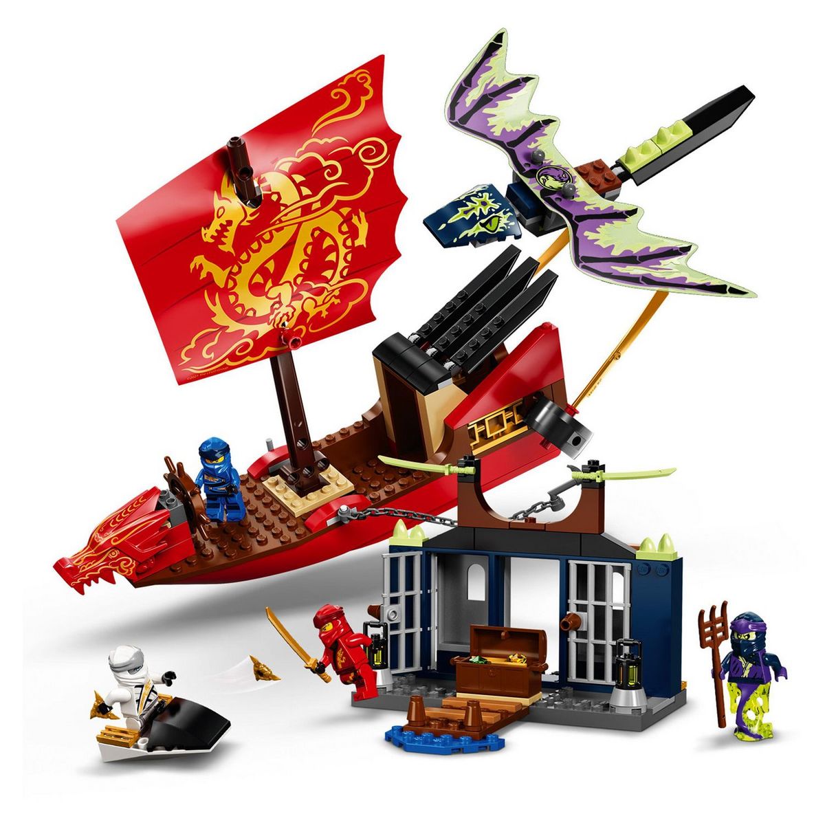 LEGO NINJAGO 71749 - L'ultime QG des ninjas