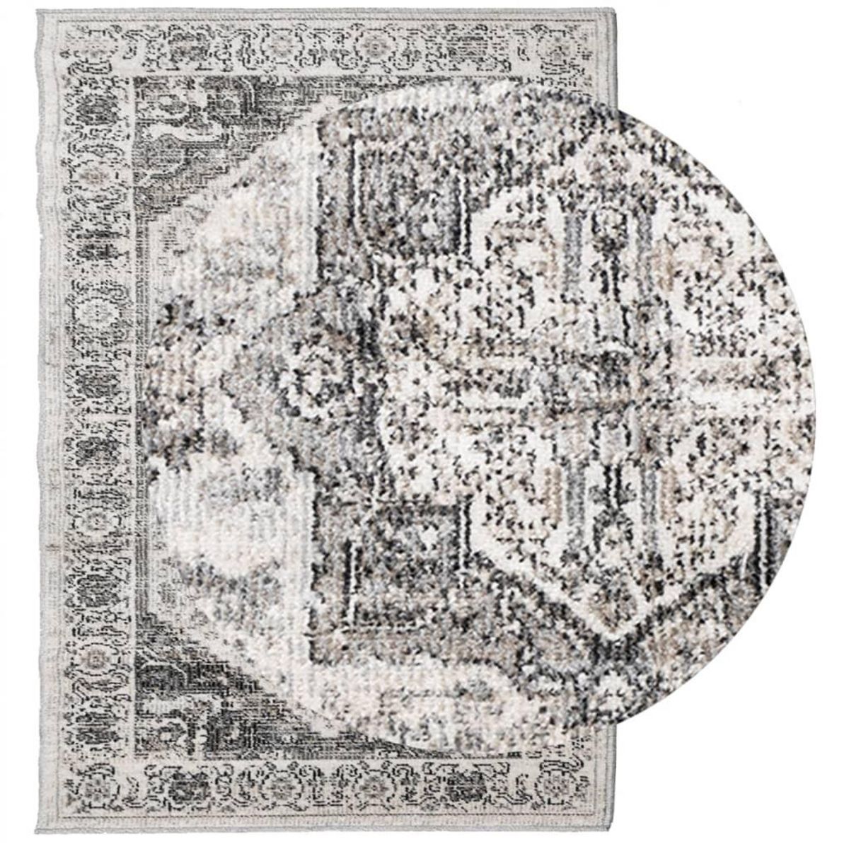 VIDAXL Tapis ARBIZU interieur exterieur design vintage 140x200 cm