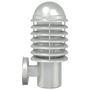 Voir la diapositive 5 : VIDAXL Applique murale d'exterieur argente acier inoxydable