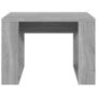 Voir la diapositive 5 : VIDAXL Table d'appoint Sonoma gris 50x50x35 cm Bois d'ingenierie