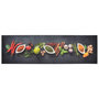 Voir la diapositive 2 : VIDAXL Tapis de cuisine lavable impression d'epices 45x150 cm velours