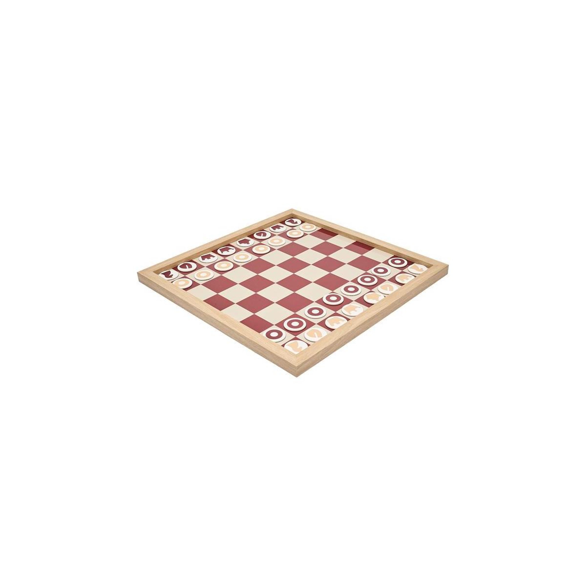 MISTER GADGET Jeu d'échecs aimanté  mural  40cm multicolore