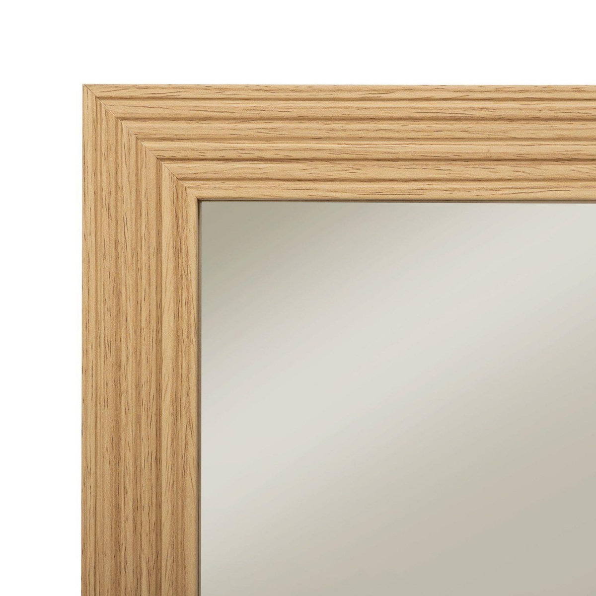 FIVE Miroir de porte à suspendre en bois TASSO - Beige