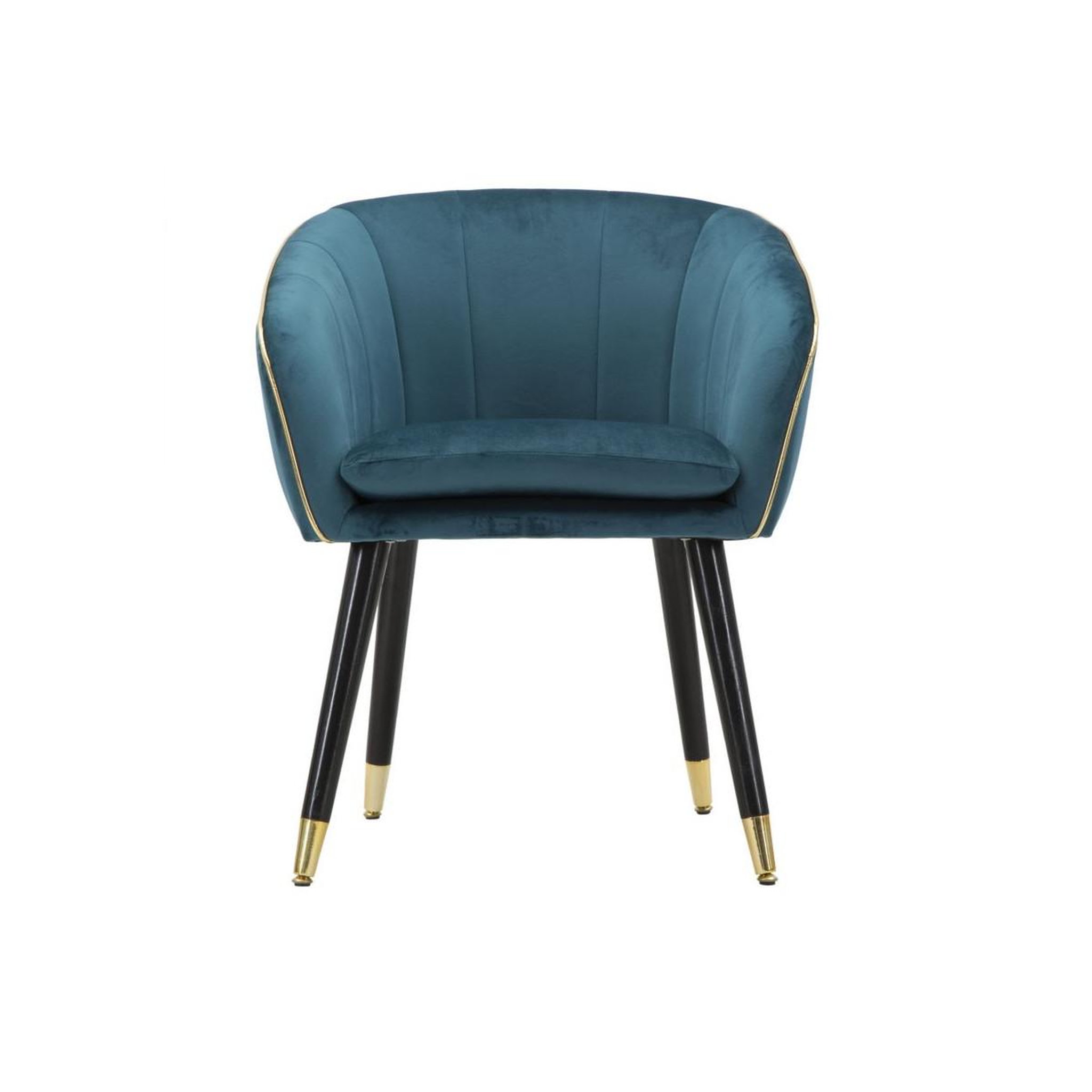 Voir la diapositive 2 : Paris Prix Fauteuil Design en Tissu  Paris  78cm Bleu