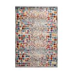 Paris Prix Tapis Motif Pierres Colorées  Anouk  Multicolore. Coloris disponibles : Multicolore