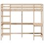 Voir la diapositive 4 : VIDAXL Lit superpose sans matelas 75x190 cm bois de pin massif