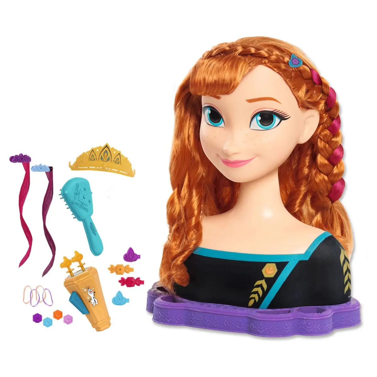 Disney reine des neiges - tete a coiffer elsa deluxe | jeux d'imitation | jouéclub Disney reine des neiges - tete a coiffer elsa deluxe | jeux d'imitation | jouéclub