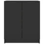 Voir la diapositive 3 : VIDAXL Armoire a chaussures Noir 59x35x70 cm bois d'ingenierie