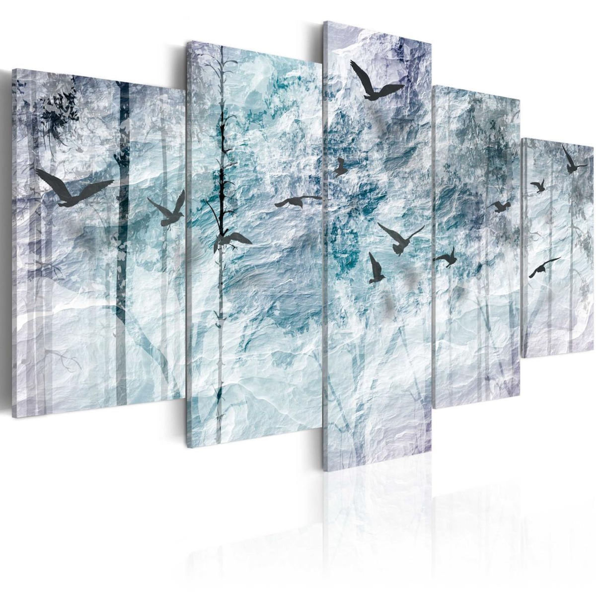 Paris Prix Tableau Imprimé  Forêt Bleue