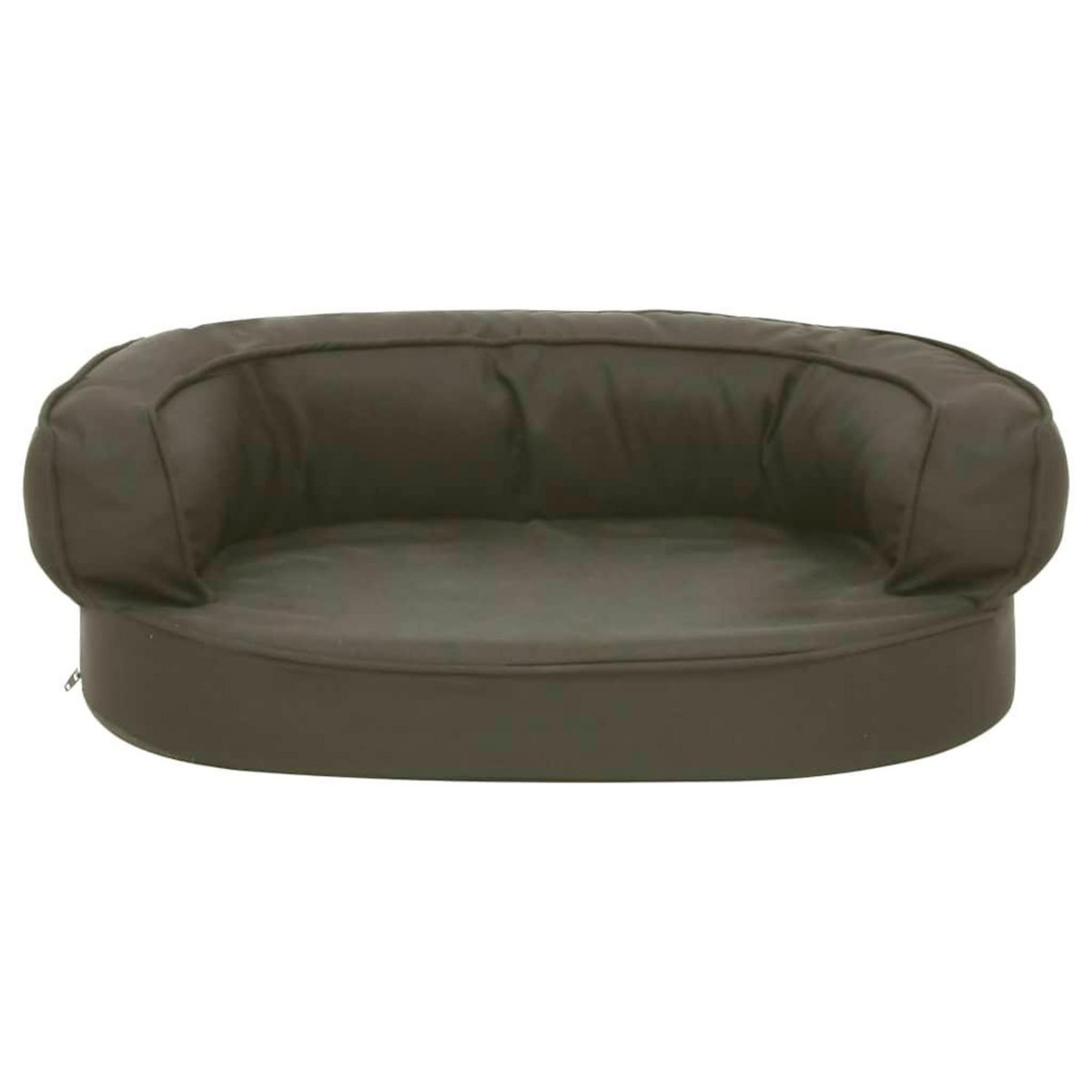 VIDAXL Matelas de lit ergonomique pour chien 60x42 cm Aspect de lin