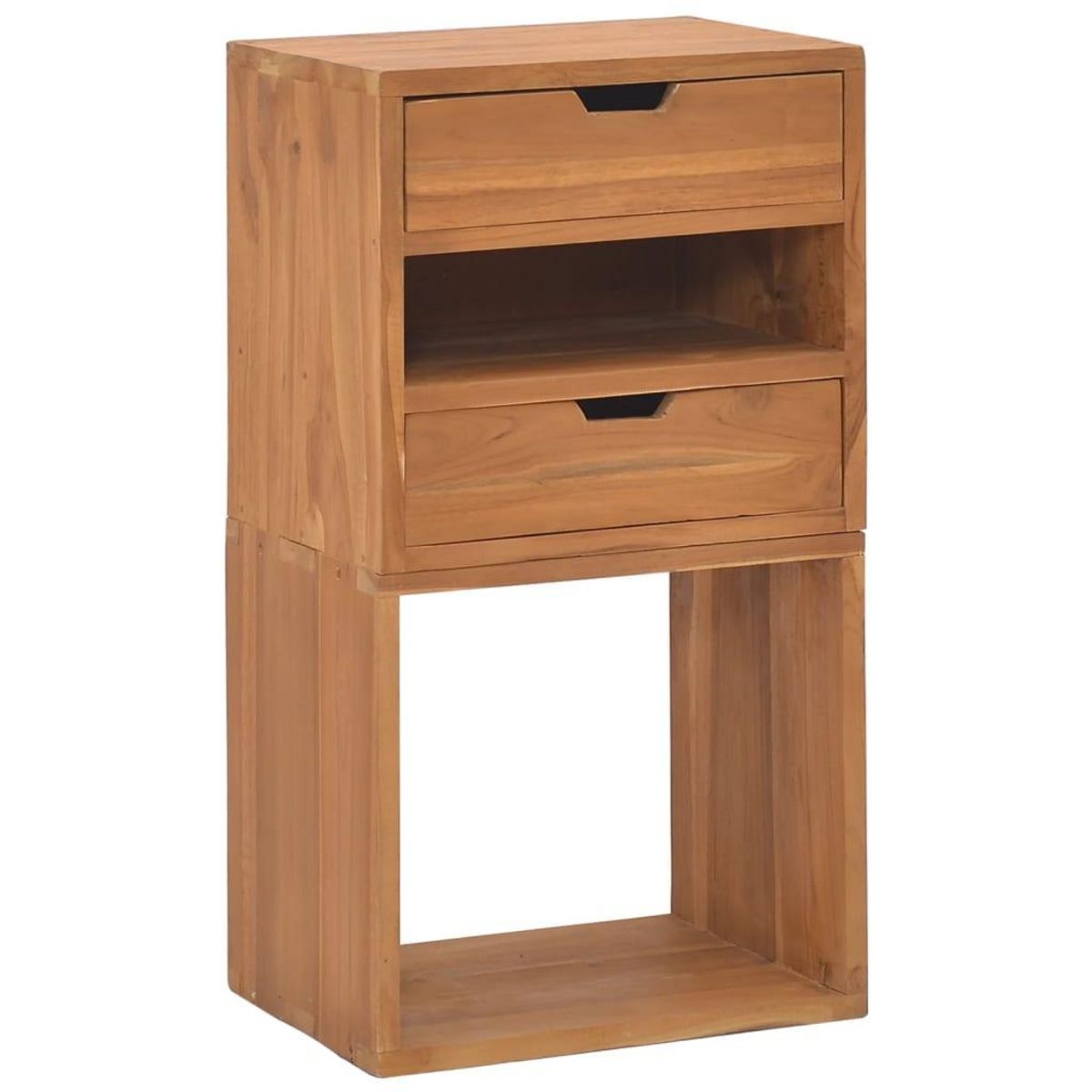 VIDAXL Armoire de rangement 40x30x76 cm Bois de teck massif