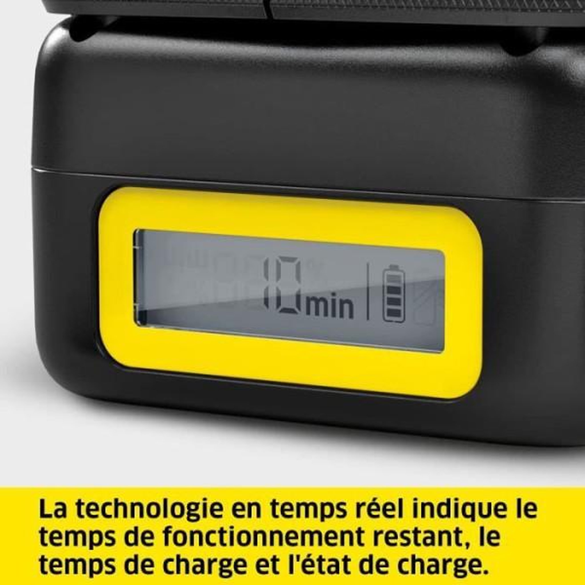 Voir la diapositive 3 : KÃ¤rcher Batterie KARCHER POWER 36V / 2.5 Ah avec écran LCD et chargeur rapide