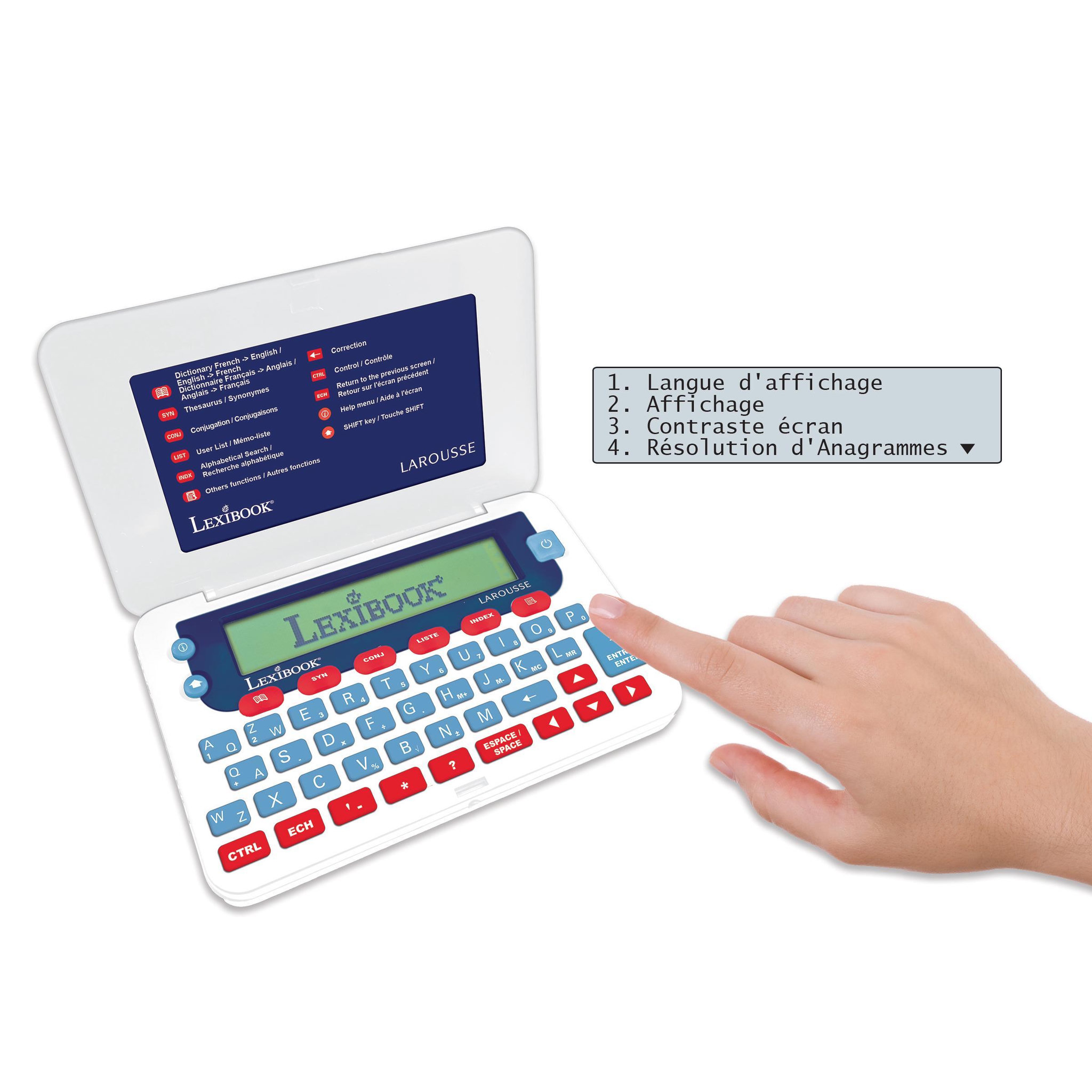 Voir la diapositive 3 : Lexibook Dictionnaire électronique de poche français Larousse