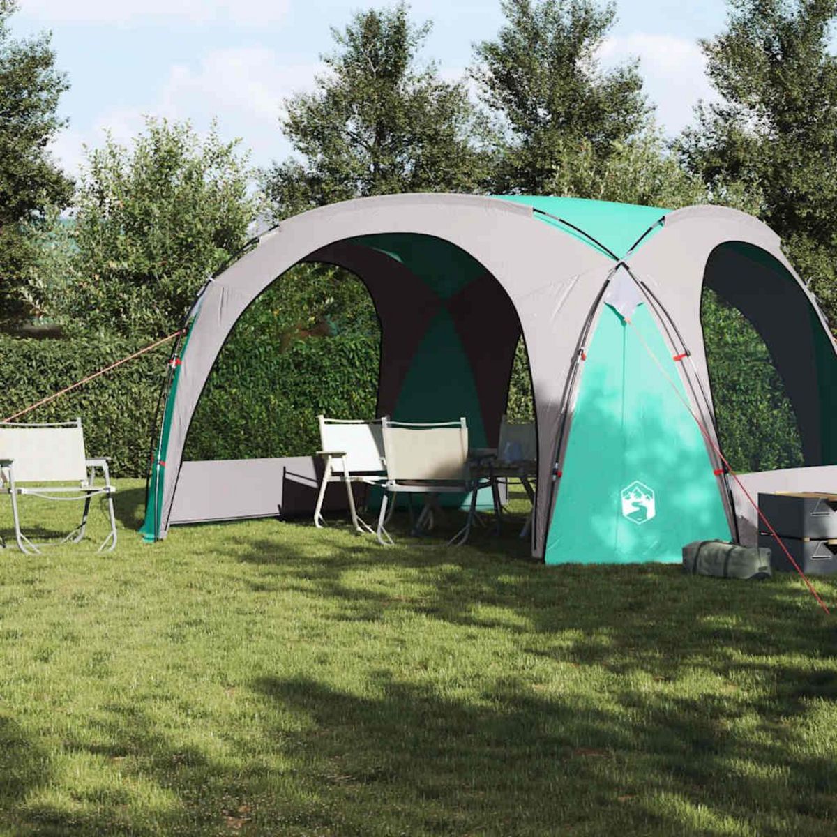 VIDAXL Tente de reception vert impermeable