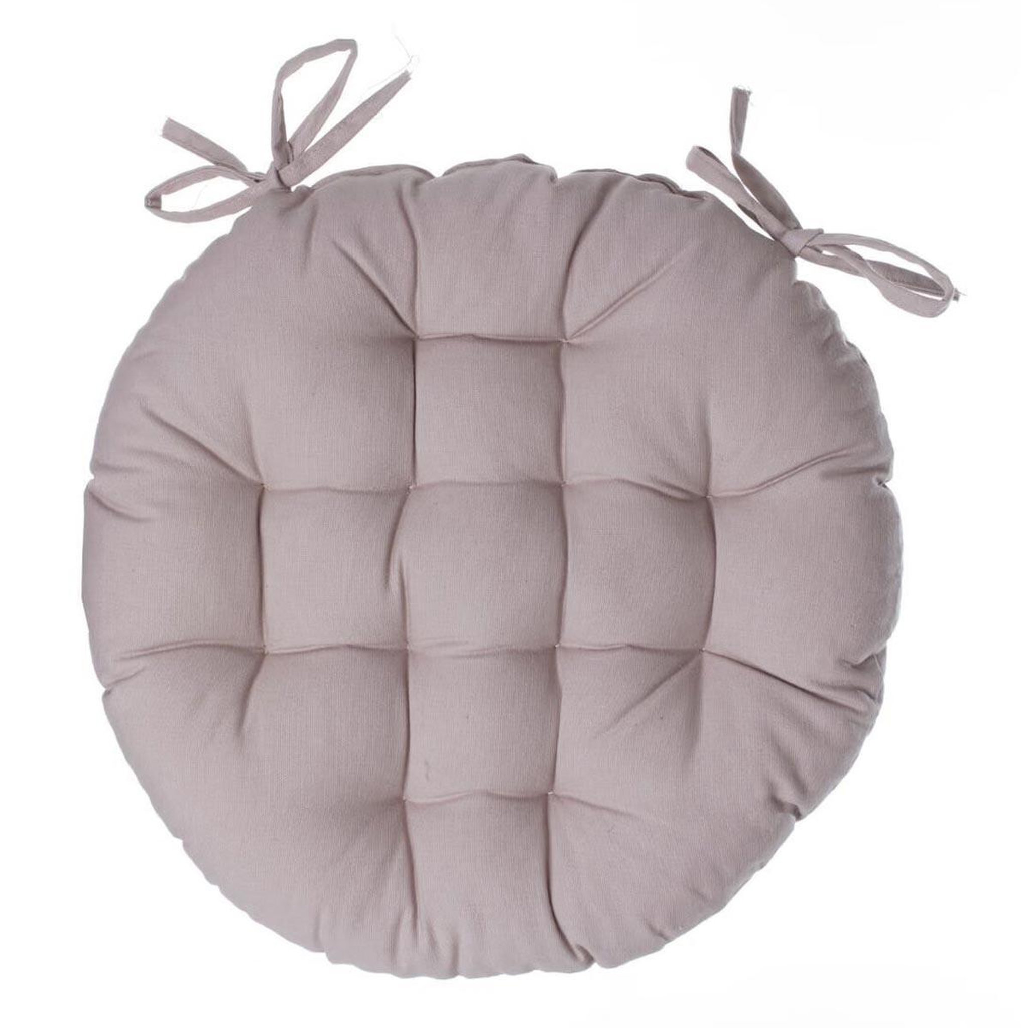 ATMOSPHERA Galette de chaise ronde  leana  38cm lin