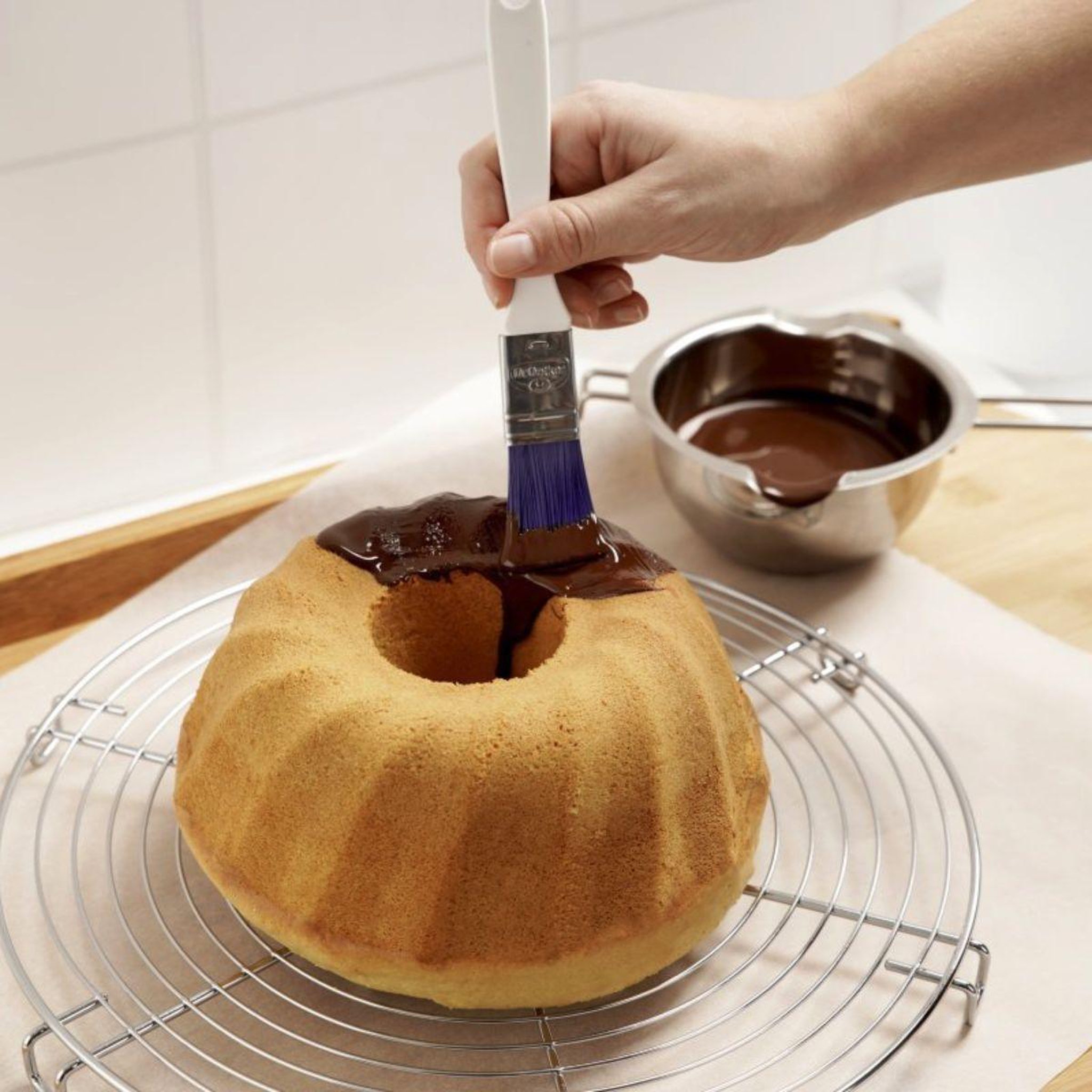 Voir la diapositive 3 : DR.OETKER Pinceau de cuisine et de pâtisserie antiadhésif de 20 cm dr. Oetker divers