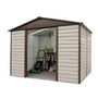 Voir la diapositive 2 : Yardmaster Abri de jardin métal - 6,24m² - LEVUKA