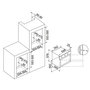 Voir la diapositive 3 : Airlux Four intégrable multifonction 60l 60cm a catalyse blanc - afscw21whn