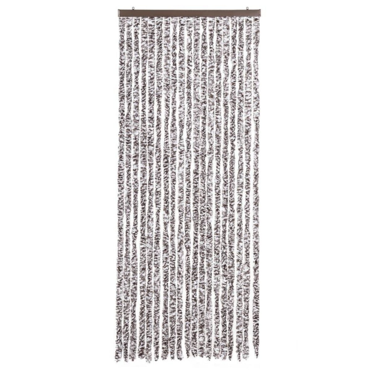 VIDAXL Moustiquaire Marron et beige 56x200 cm Chenille