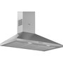 Voir la diapositive 1 : BOSCH Hotte décorative murale 90cm 360m3/h inox - dwp94bc50