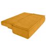 Voir la diapositive 2 : BEST MOBILIER Kurt - canapé 3 places convertible avec coffre en velours texturé