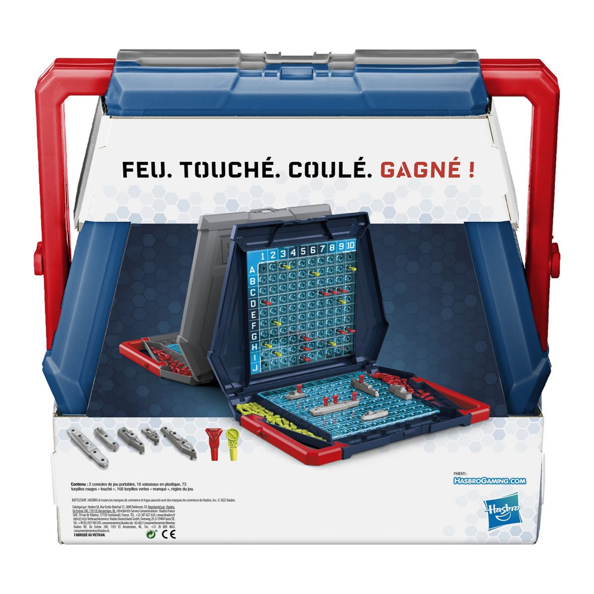 HASBRO Jeu Touché Coulé