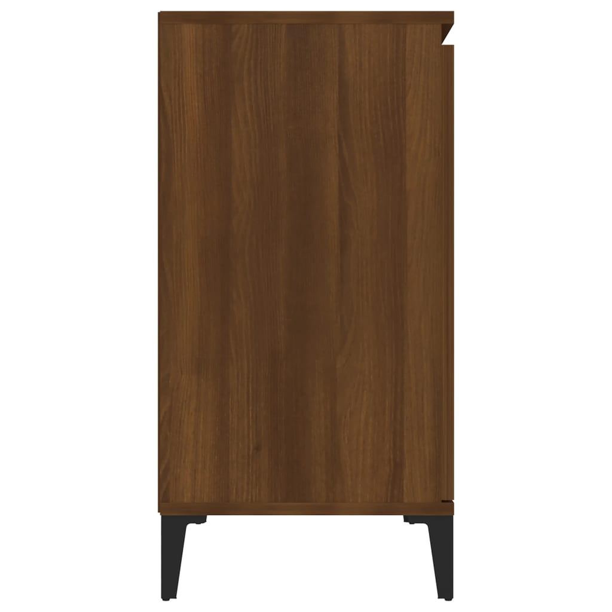 Voir la diapositive 4 : VIDAXL Buffet Chene marron 104x35x70 cm Bois d'ingenierie