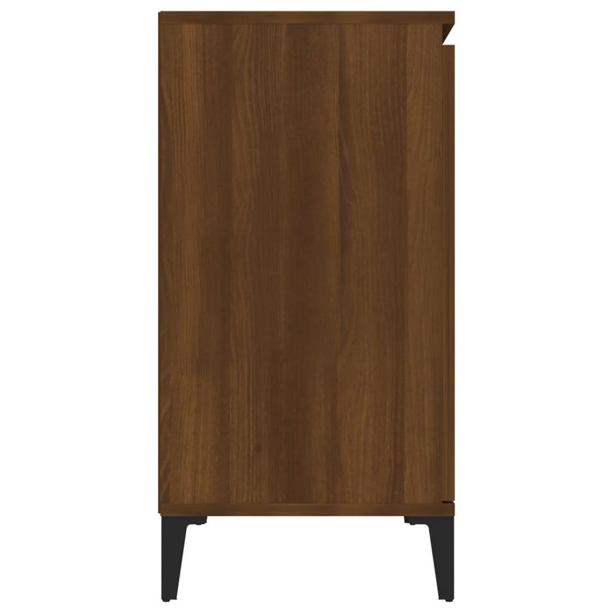 VIDAXL Buffet Chene marron 104x35x70 cm Bois d'ingenierie