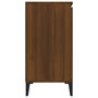 Voir la diapositive 4 : VIDAXL Buffet Chene marron 104x35x70 cm Bois d'ingenierie