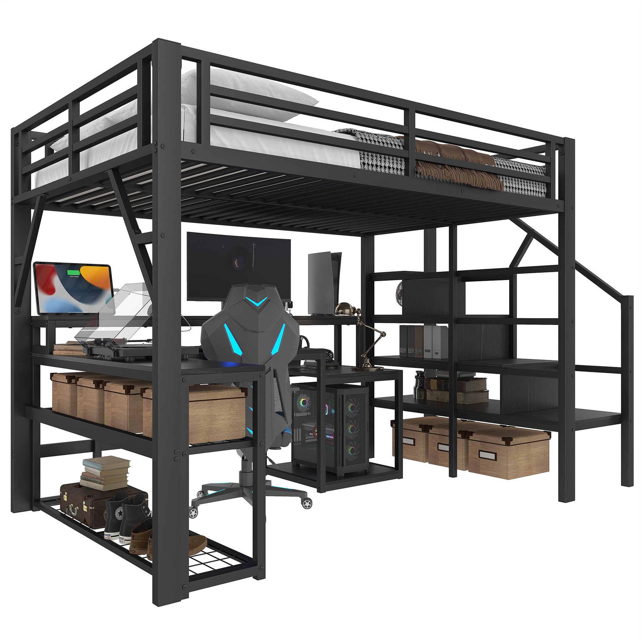 Voir la diapositive 1 : MERAX Lit mezzanine