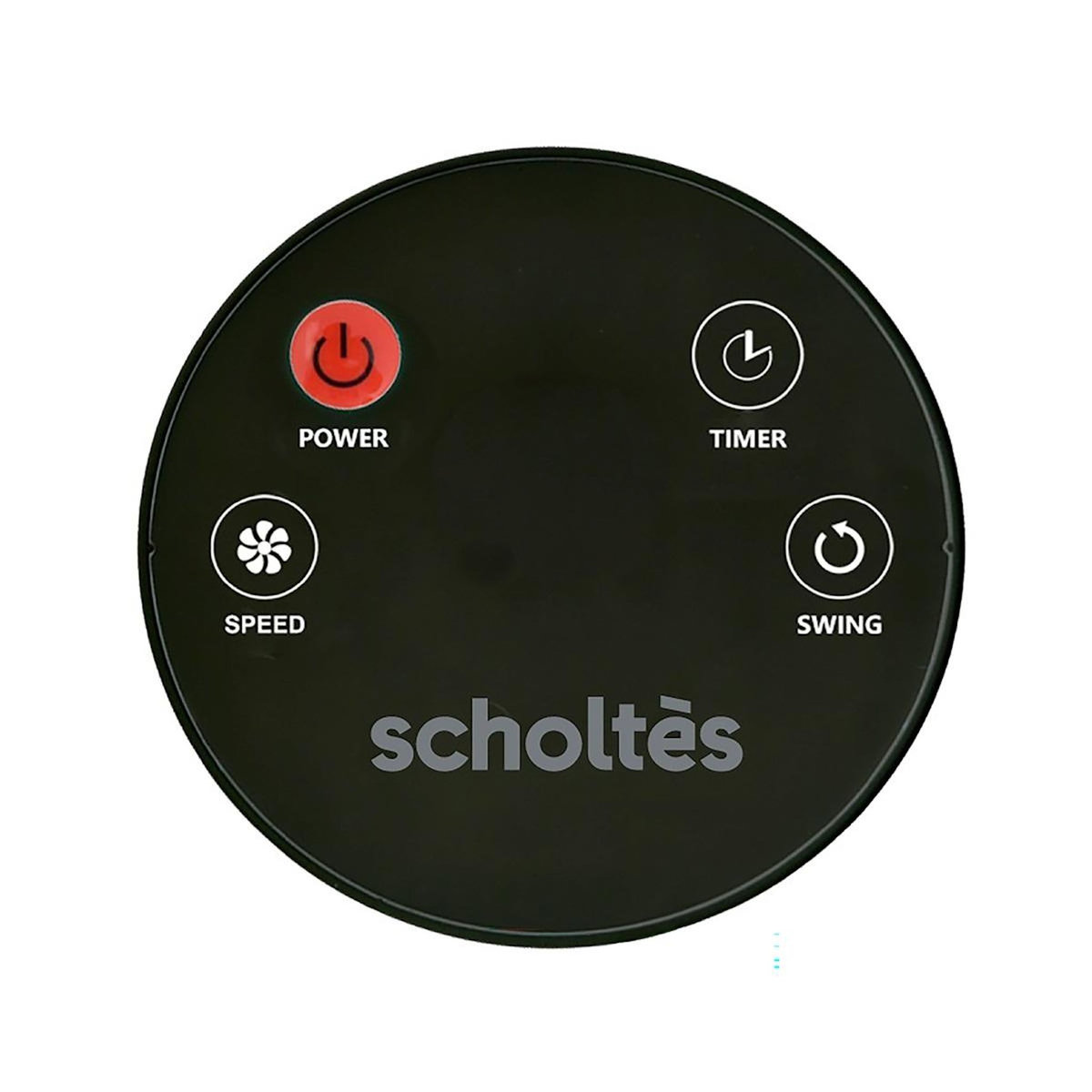 Scholtes Ventilateur sur pied 40cm 25w noir - SCUS800DT
