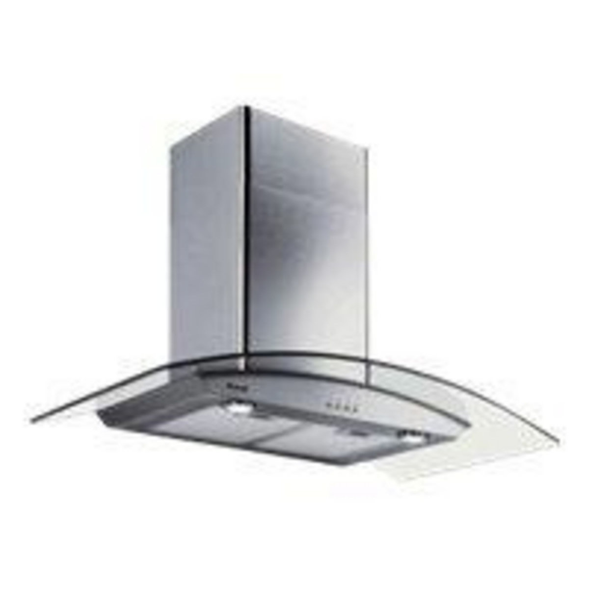 BRANDT Hotte décorative murale 90cm 827m3/h inox et verre - ad1070x