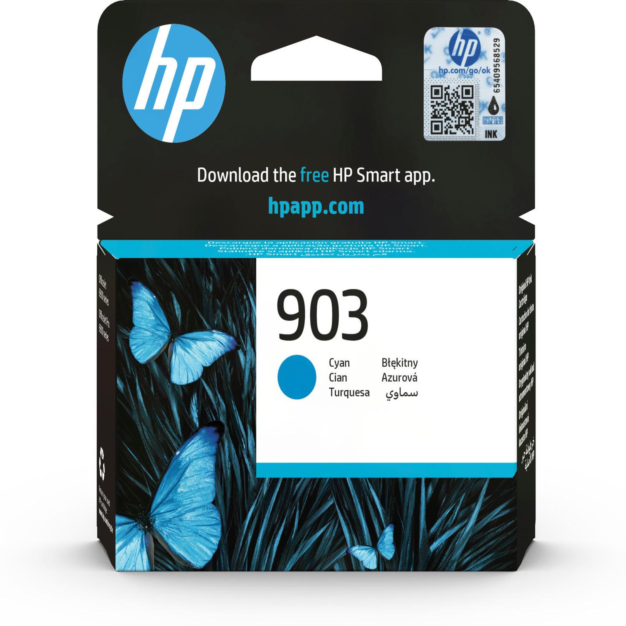 Voir la diapositive 2 : HP Cartouche d encre HP 903 Cyan