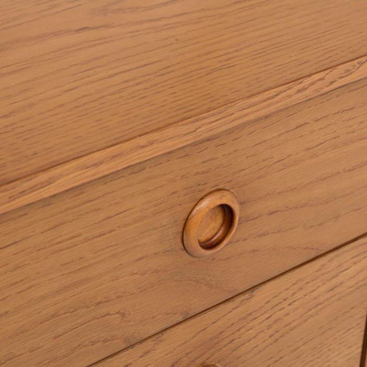 ATMOSPHERA Coiffeuse en Bois 4 Tiroirs  Charlie  126cm Marron