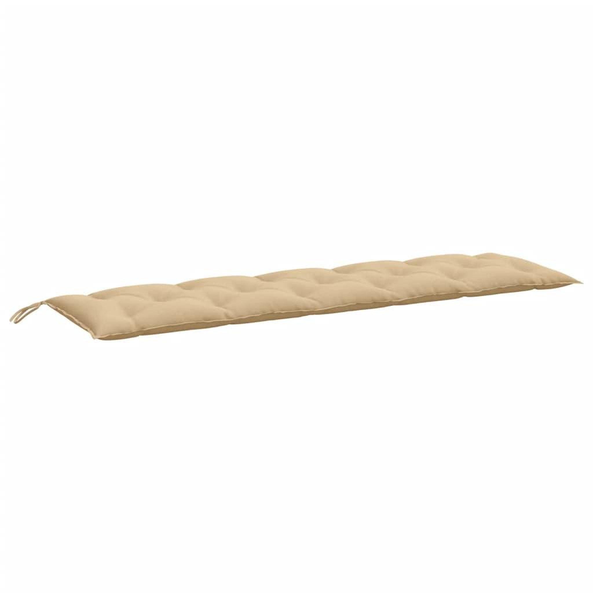 Voir la diapositive 2 : VIDAXL Coussin de banc de jardin beige melange 180x50x7 cm tissu
