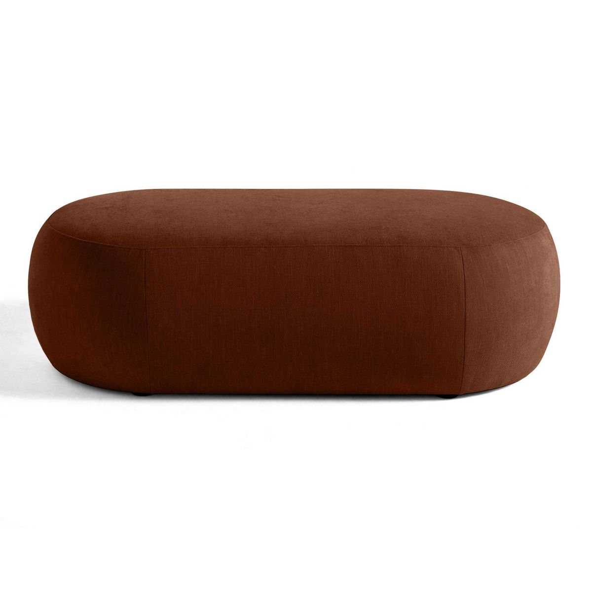 LISA DESIGN Santorini - pouf modulable - en tissu texturé